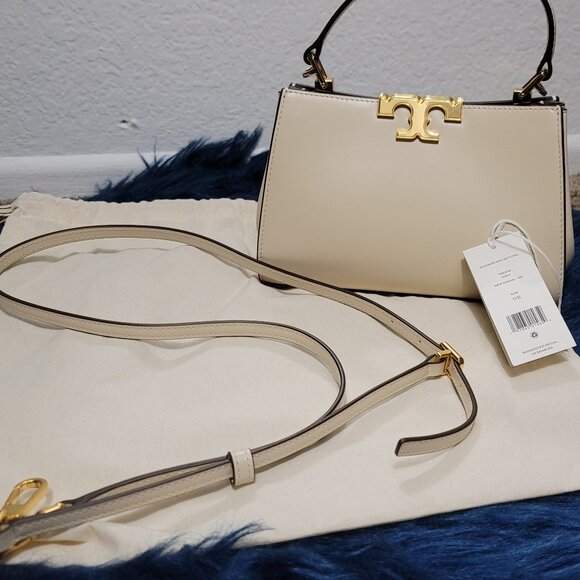 Tory burch Mini eleanor satchel in the color new cream - Picture 1 of 8